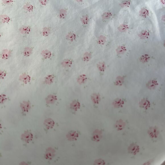 Simply shabby chic, pink floral, three-piece, twin sheets - Picture 2 of 3